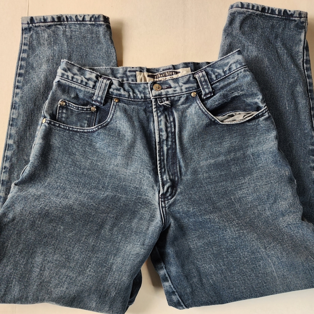 Vintage Anchor Blue Baggy Jeans in size 11